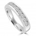 0.75 ct Ladies Round Cut Diamond Wedding Band In White Gold 0.75 ct Ladies Round Cut Diamond Wedding Band In White Gold