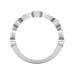 0.50 ct Ladies Round Cut Diamond Wedding Band Ring Marques Look Setting 0.50 ct Ladies Round Cut Diamond Wedding Band Ring Marques Look Setting