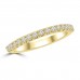 0.25 ct Ladies Round Cut Diamond Wedding Band in 4 Prong Setting Yellow Gold 0.25 ct Ladies Round Cut Diamond Wedding Band in 4 Prong Setting Yellow Gold