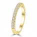 0.25 ct Ladies Round Cut Diamond Wedding Band in 4 Prong Setting Yellow Gold 0.25 ct Ladies Round Cut Diamond Wedding Band in 4 Prong Setting Yellow Gold