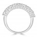 1.00 ct Ladies Round Cut Diamond Wedding Band in 14 kt White Gold 1.00 ct Ladies Round Cut Diamond Wedding Band in 14 kt White Gold