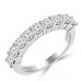 1.00 ct Ladies Round Cut Diamond Wedding Band in 14 kt White Gold 1.00 ct Ladies Round Cut Diamond Wedding Band in 14 kt White Gold