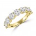 2.10 ct Ladies Round Cut Diamond Wedding Band Ring in 14 kt Yellow Gold 2.10 ct Ladies Round Cut Diamond Wedding Band Ring in 14 kt Yellow Gold