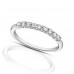 0.40 ct Ladies Round Cut Diamond Wedding Band Ring 