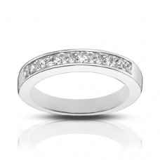 1.00 ct Ladies Princess Cut Diamond Wedding Band Ring 1.00 ct Ladies Princess Cut Diamond Wedding Band Ring