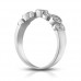 1.00 ct Ladies Round Cut Diamond Wedding Band Ring In Bezel Setting 1.00 ct Ladies Round Cut Diamond Wedding Band Ring In Bezel Setting