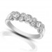 1.00 ct Ladies Round Cut Diamond Wedding Band Ring In Bezel Setting 1.00 ct Ladies Round Cut Diamond Wedding Band Ring In Bezel Setting