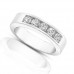 0.50 ct Round Cut Diamond Wedding Band Ring in Channel Setting 0.50 ct Round Cut Diamond Wedding Band Ring in Channel Setting