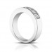 1.75 Ct Round Cut Diamond Wedding Band Ring In 14 kt White Gold