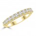 0.80 ct Ladies Round Cut Diamond Wedding Band in Prong Setting 14 kt Yellow Gold 0.80 ct Ladies Round Cut Diamond Wedding Band in Prong Setting 14 kt Yellow Gold