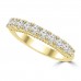 0.80 ct Ladies Round Cut Diamond Wedding Band in Prong Setting 14 kt Yellow Gold 0.80 ct Ladies Round Cut Diamond Wedding Band in Prong Setting 14 kt Yellow Gold