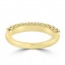 0.80 ct Ladies Round Cut Diamond Wedding Band in Prong Setting 14 kt Yellow Gold 0.80 ct Ladies Round Cut Diamond Wedding Band in Prong Setting 14 kt Yellow Gold