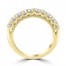 0.80 ct Ladies Round Cut Diamond Wedding Band in Prong Setting 14 kt Yellow Gold 0.80 ct Ladies Round Cut Diamond Wedding Band in Prong Setting 14 kt Yellow Gold
