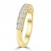 0.80 ct Ladies Round Cut Diamond Wedding Band in Prong Setting 14 kt Yellow Gold 0.80 ct Ladies Round Cut Diamond Wedding Band in Prong Setting 14 kt Yellow Gold