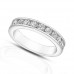 1.00 ct Round Cut Diamond Wedding Band Ring in Channel Setting 1.00 ct Round Cut Diamond Wedding Band Ring in Channel Setting