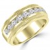 0.75 ct Men's Round Cut Diamond Wedding Band Ring in Channel Setting