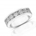 1.75 Ct Round Cut Diamond Wedding Band Ring In 14 kt White Gold