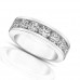 1.75 Ct Round Cut Diamond Wedding Band Ring In 14 kt White Gold