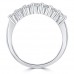 0.50 ct Ladies Round Cut Diamond Wedding Band in 14 kt White Gold 0.50 ct Ladies Round Cut Diamond Wedding Band in 14 kt White Gold