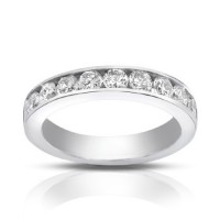 1.00 Ct Round Cut Diamond Wedding Band Ring 1.00 Ct Round Cut Diamond Wedding Band Ring