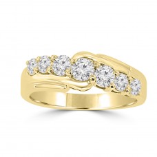 1.15 ct Round Cut Diamond Wedding Band Ring in Prong Setting 1.15 ct Round Cut Diamond Wedding Band Ring in Prong Setting