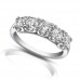 1.25 ct Five Stone Round Cut Diamond Wedding Band Ring