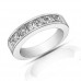 1.50 ct Ladies Princess Cut Diamond Wedding Band Ring