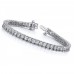 5.00 ct Ladies Round Cut Diamond Tennis Bracelet In Channel Setting 5.00 ct Ladies Round Cut Diamond Tennis Bracelet In Channel Setting