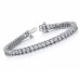 4.00 ct Ladies Round Cut Diamond Tennis Bracelet In Channel Setting 4.00 ct Ladies Round Cut Diamond Tennis Bracelet In Channel Setting
