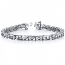 4.00 ct Ladies Round Cut Diamond Tennis Bracelet In Channel Setting 4.00 ct Ladies Round Cut Diamond Tennis Bracelet In Channel Setting