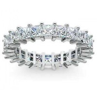 4.00 ct Ladies Princess Cut Diamond Eternity Band 4.00 ct Ladies Princess Cut Diamond Eternity Band