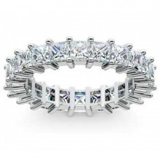 4.00 ct Ladies Princess Cut Diamond Eternity Band 4.00 ct Ladies Princess Cut Diamond Eternity Band