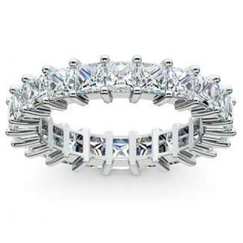 4.00 ct Ladies Princess Cut Diamond Eternity Band 4.00 ct Ladies Princess Cut Diamond Eternity Band