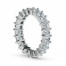 4.00 ct Ladies Princess Cut Diamond Eternity Band 4.00 ct Ladies Princess Cut Diamond Eternity Band