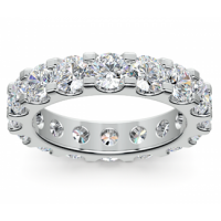4.00 ct Ladies Round Cut Diamond Eternity Wedding Band Ring 4.00 ct Ladies Round Cut Diamond Eternity Wedding Band Ring