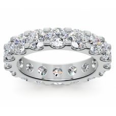 4.00 ct Ladies Round Cut Diamond Eternity Wedding Band Ring 4.00 ct Ladies Round Cut Diamond Eternity Wedding Band Ring