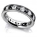 1.00 ct Millgrain Edge Diamond Eternity Wedding Band Ring 1.00 ct Millgrain Edge Diamond Eternity Wedding Band Ring