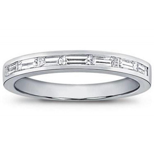 0.75 Ct Ladies Baguette Cut Diamond Wedding Band 0.75 Ct Ladies Baguette Cut Diamond Wedding Band