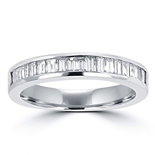 0.75 Ct Ladies Baguette Cut Diamond Wedding Band 0.75 Ct Ladies Baguette Cut Diamond Wedding Band