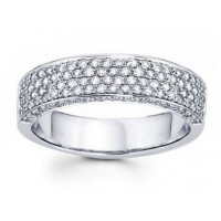 2.00 CT Ladies Four Row Diamond Anniversary Ring 2.00 CT Ladies Four Row Diamond Anniversary Ring