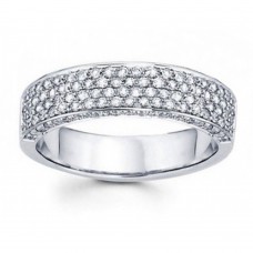 2.00 CT Ladies Four Row Diamond Anniversary Ring 2.00 CT Ladies Four Row Diamond Anniversary Ring
