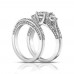2.50 Ct TW Round Diamond Engagement Ring With Wedding Band 2.50 Ct TW Round Diamond Engagement Ring With Wedding Band