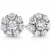 2.00 Ct Ladies Round Cut Diamond Stud Earring In 14 kt White Gold 2.00 Ct Ladies Round Cut Diamond Stud Earring In 14 kt White Gold