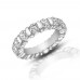 5.00 ct Ladies Round Cut Diamond Eternity Band Ring In Bar Setting 5.00 ct Ladies Round Cut Diamond Eternity Band Ring In Bar Setting