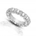 5.00 ct Ladies Round Cut Diamond Eternity Band Ring In Bar Setting 5.00 ct Ladies Round Cut Diamond Eternity Band Ring In Bar Setting