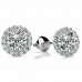 1.50 ct Round Cut Cubic Zirconia Stud Earrings in Screw Back 1.50 ct Round Cut Cubic Zirconia Stud Earrings in Screw Back