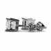 2.00 ct Princess Cut Cubic Zirconia Stud Earrings in Screw Back 2.00 ct Princess Cut Cubic Zirconia Stud Earrings in Screw Back