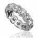 6.00 ct Ladies Round Cut Diamond Eternity Wedding Band Ring 6.00 ct Ladies Round Cut Diamond Eternity Wedding Band Ring