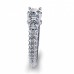 2.60 ct Ladies Round Cut Diamond Engagement Ring With Accented Diamonds 2.60 ct Ladies Round Cut Diamond Engagement Ring With Accented Diamonds