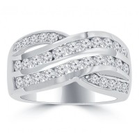 2.00 ct Ladies Round Cut Diamond Anniversary Ring in Prong Setting 2.00 ct Ladies Round Cut Diamond Anniversary Ring in Prong Setting